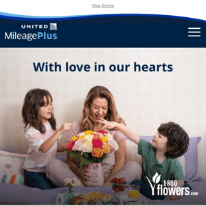 Earn 30 miles per $1 with 1-800-Flowers