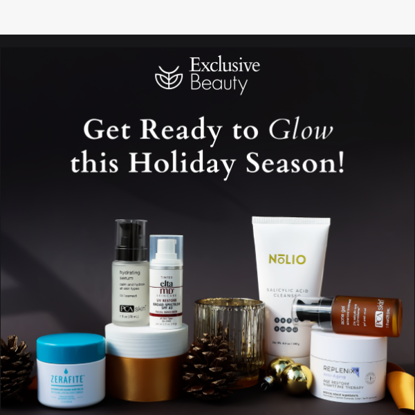 Personalize Your Holidays with Our Exclusive Skincare Kits!