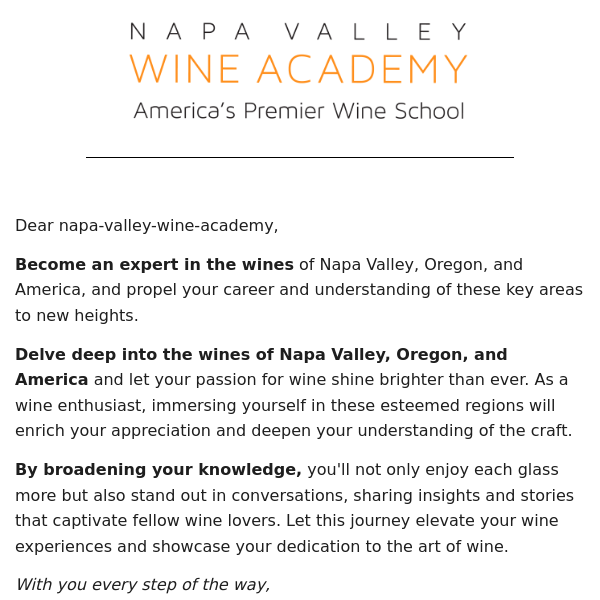 Delve deep into the wines of Napa Valley, Oregon, and America - At Level 3!