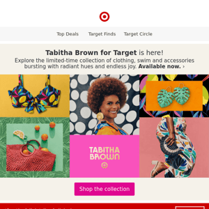 Available NOW: Tabitha Brown for Target 🌼