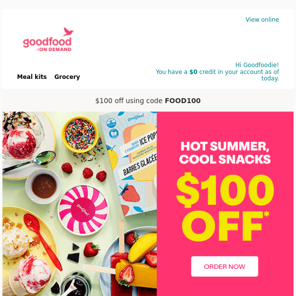 Did you hear the scoop?🍦$100 OFF