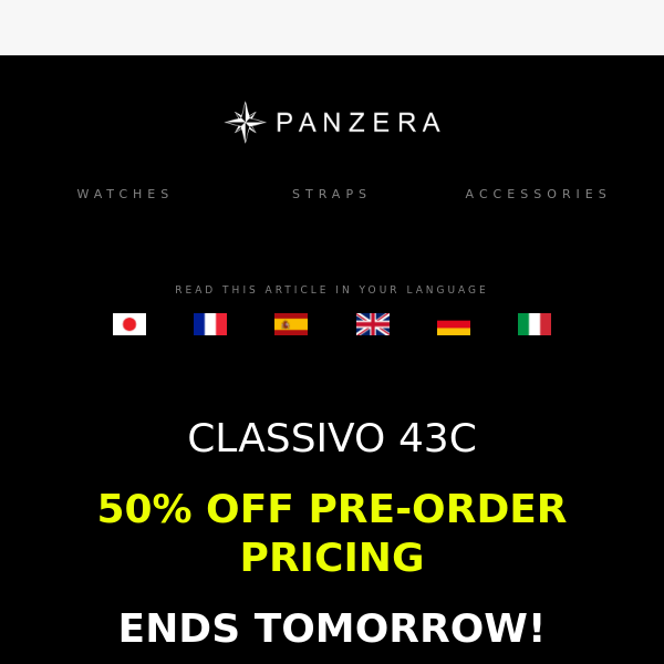 50% OFF Classivo 43C...