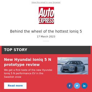 Hyundai's latest hot hatch