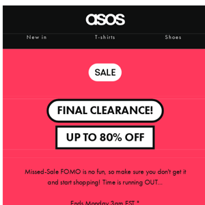  **male**US**  Sale: FINAL clearance! 🏃‍♂️