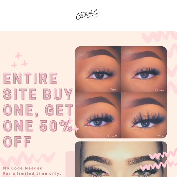 Buy 1, Get 1 50% Off! FREE U.S Shipping $45 Plus!