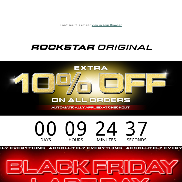 Last Call Rockstar Denim USA 📢 Don't Miss Extra 10% Off