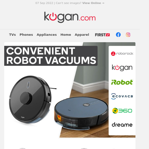 Robot Vacuums from $209 for Effortless Spring Cleaning - Only While Stocks Last