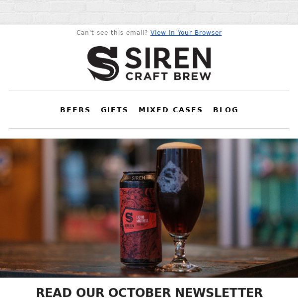 Our October Newsletter is here! 🗞️