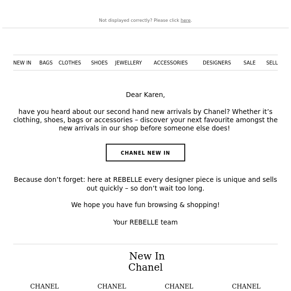 chanel clothes for sale