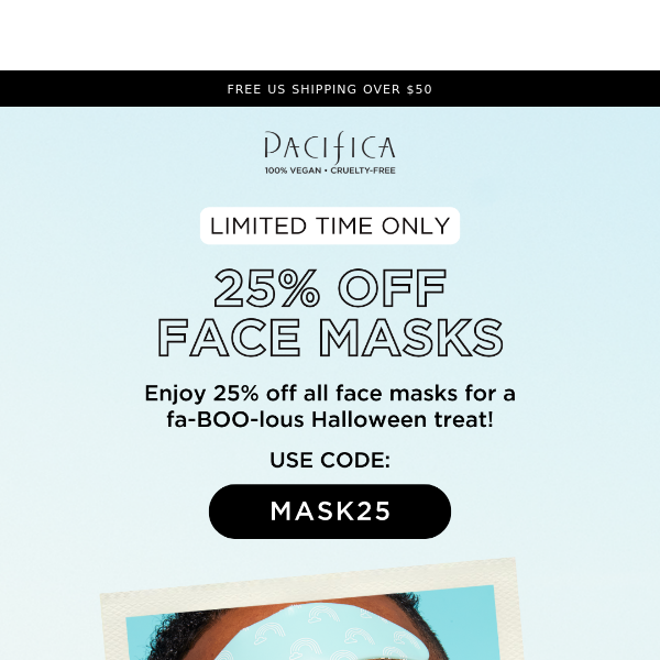 25% Off Face Masks