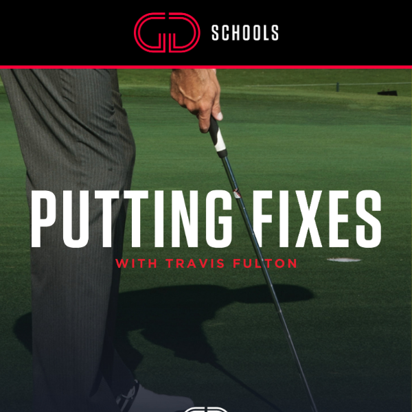 Putts not dropping? Try this lesson!
