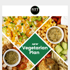 🥗 Introducing our delicious new vegetarian plan! 🥗
