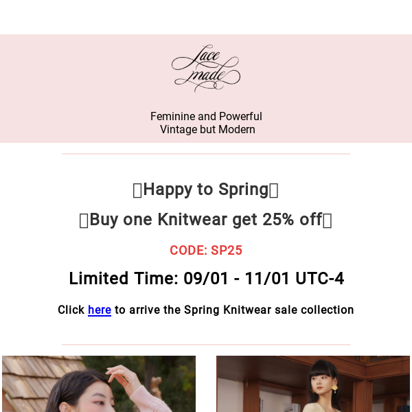 🌷HAPPY TO SPRING | 25% OFF🎂