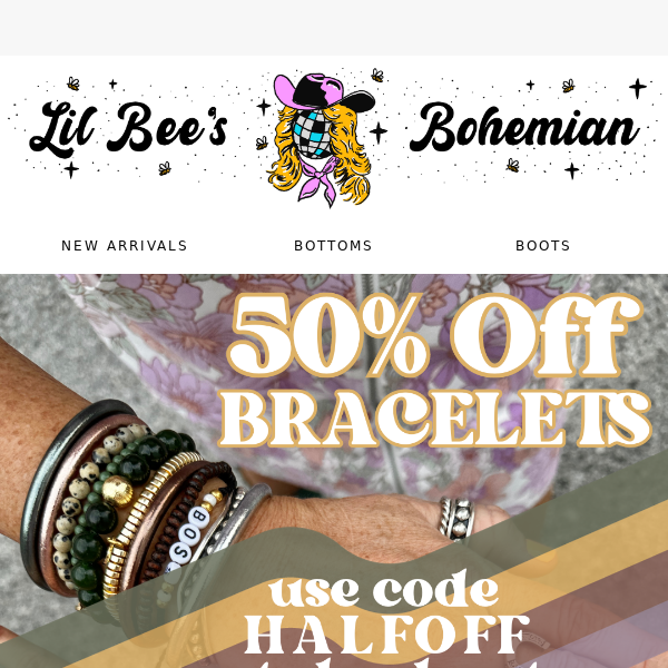 ✨50% OFF ALL BRACELETS