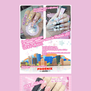 2 day nail class in Phoenix AZ!