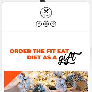 Fit Eat diet is a great gift idea!🎁