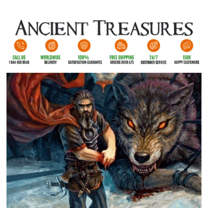 Ancient Treasures, Happy Tyr's Day!