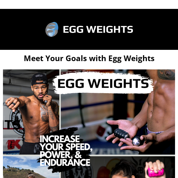 Meet Your Goals with Egg Weights