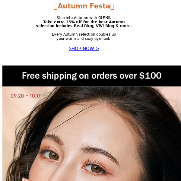 Autumn Festa 🍂 25% Off Real Ring, ViVi Ring & more