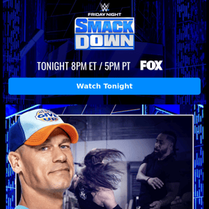 SmackDown Preview: John Cena returns tonight PLUS Rey Mysterio defends his United States Title!