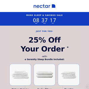 Last Call: Get 25% off your Nectar now❗️