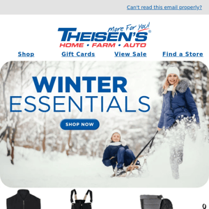 Shop Winter Essentials