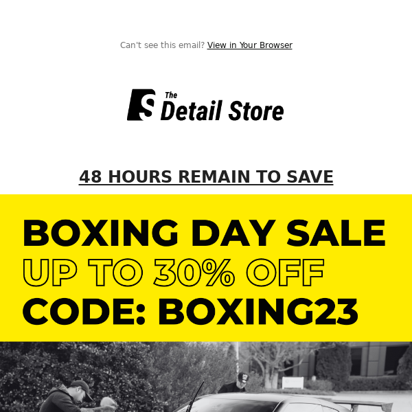 48 HOURS TO GO ON OUR BOXING DAY SALE🥊