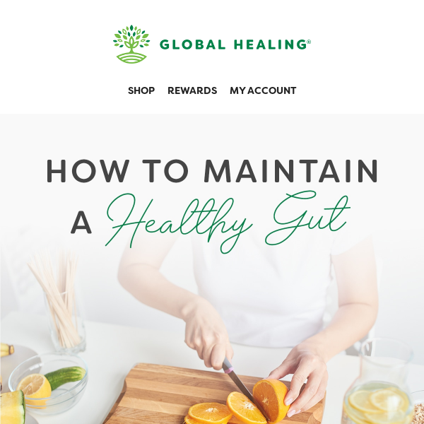 Getting a healthy gut is easy!