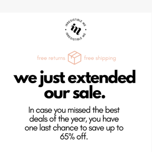 🥳 UP TO 65% OFF EVERY ORDER  🥳