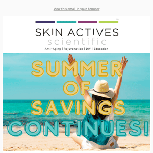 Summer of savings continues ☀