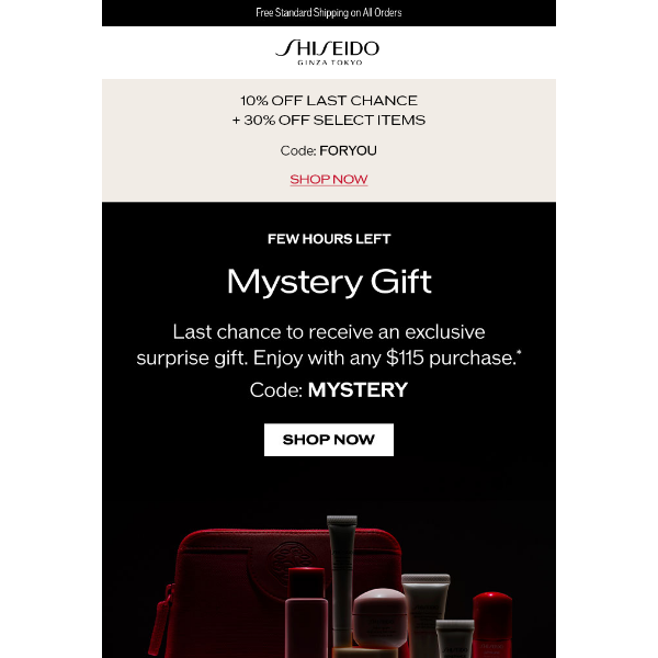 Last Chance To Collect Your Mystery Gift