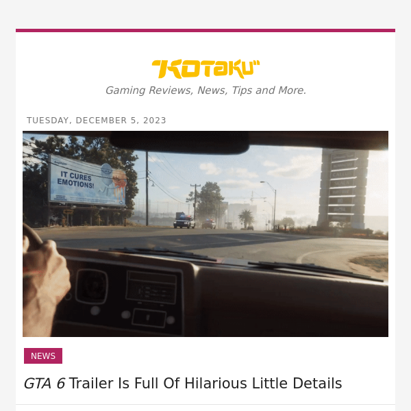 GTA 6' Trailer Sparks Backlash