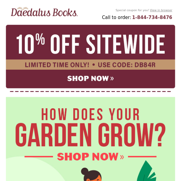 Enjoy 10% Off! Sitewide Savings! Limited Time