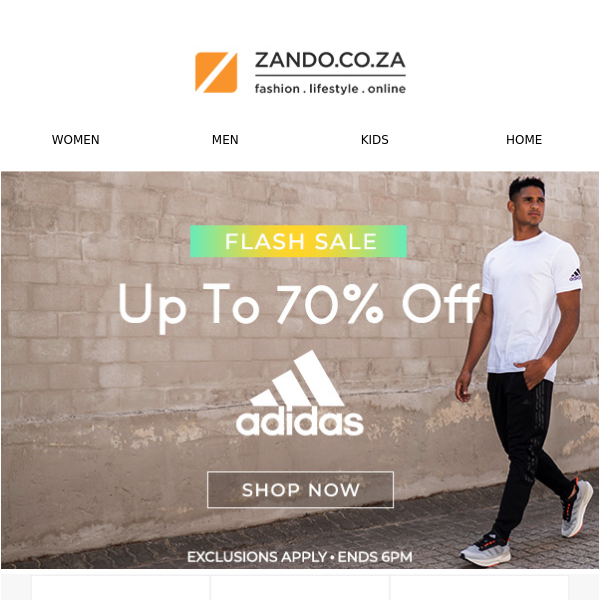 LTD TIME ⚡ adidas at up to 70% off ⚡ - Zando