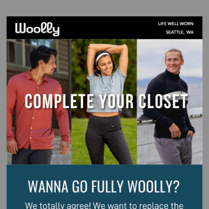 Wanna Go Fully Woolly?