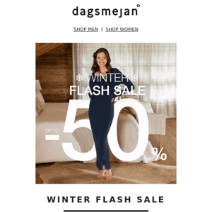 Winter flash sale – only a few days left!