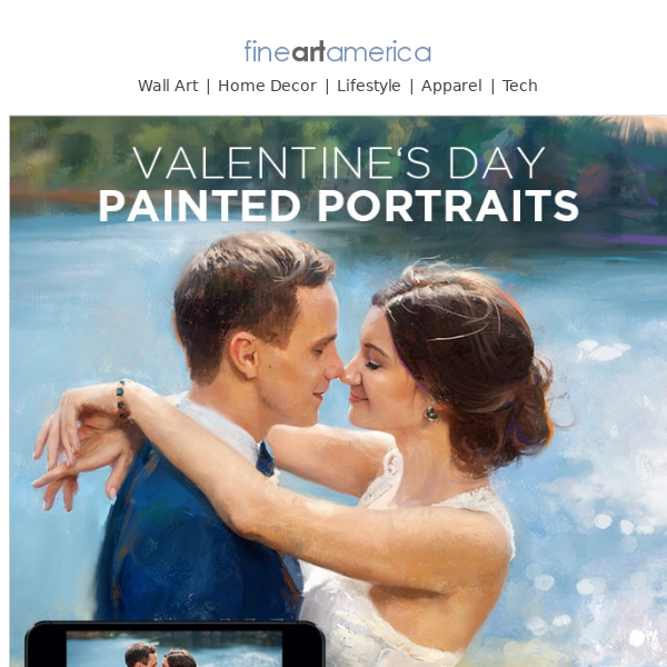 The Perfect Valentine's Day Gift - Transform Your Favorite Photo into a One of a Kind Masterpiece