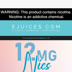 Our 🔥Hottest🔥 12mg Nics