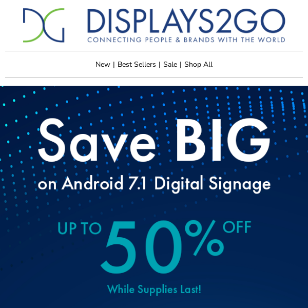 Up To 50% Off Digital Solutions!