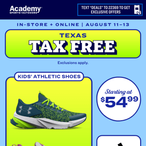 Kids’ Athletic Shoes at 🔥🔥🔥 Prices