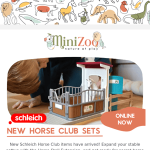 Schleich Riding Arena MiniZoo Schleich 2024 Model Horse Club