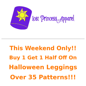 Lost Princess Apparel Halloween Leggings Buy 1 Get 1 Half Off Through Sunday (10/16)