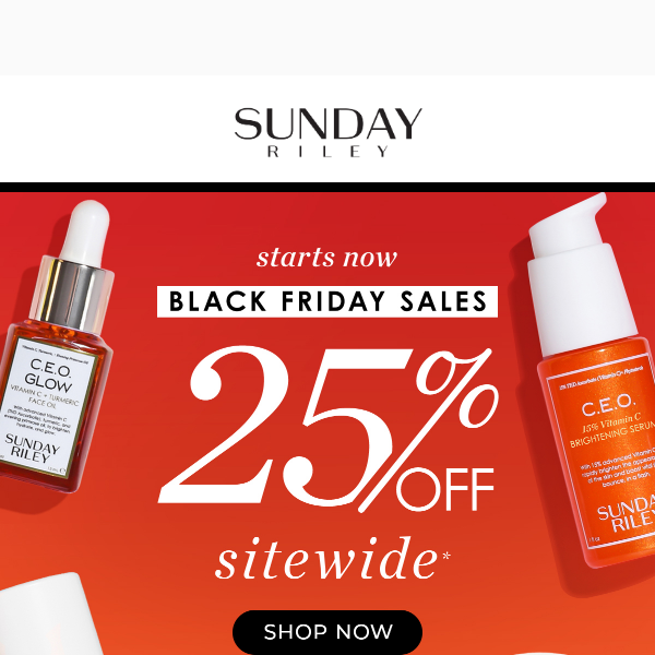 🖤 Black Friday Alert: 25% Off + BOGO Deals on Skincare Favorites!