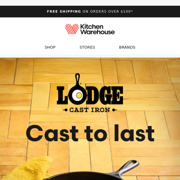 Made in America: NEW Lodge cast iron Yellowstone range - Kitchen