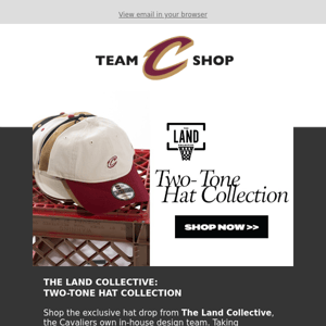 Cavs Two-Tone Hat Collection