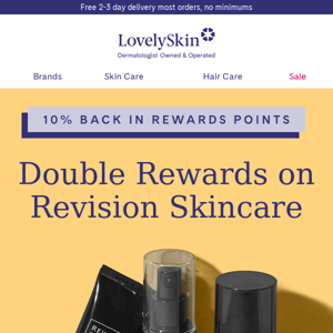 We're so pump(kin)ed about 10% back in Revision Skincare Rewards 🎃