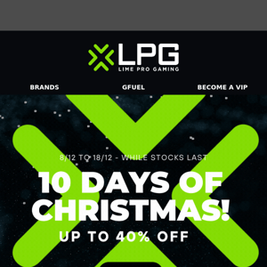 10 Days of Christmas Deals! ⏰