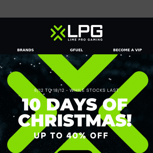 10 Days of Christmas Deals! ⏰