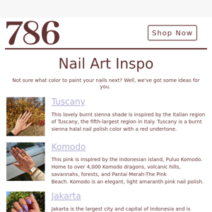 Get creative with your nails!