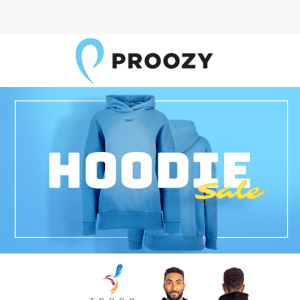 Get your hands on a hoodie before they're all gone!
